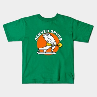 Classic Denver Spurs Hockey Kids T-Shirt